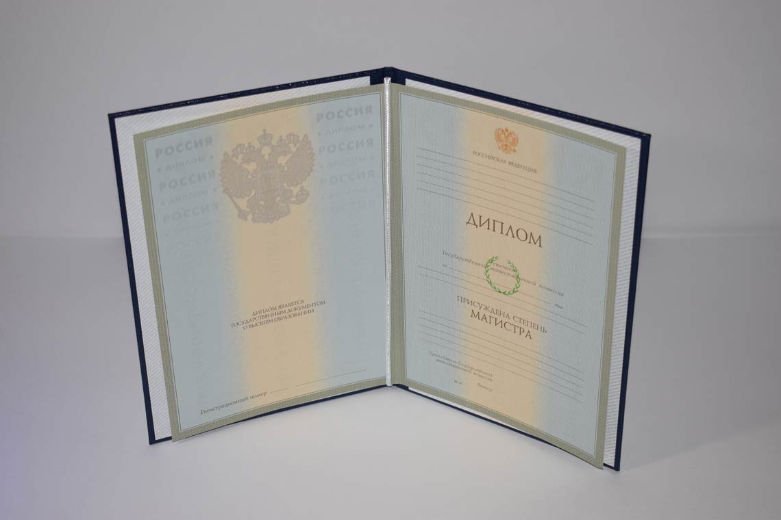 Диплом Магистра с 2003-2008 в Камышине