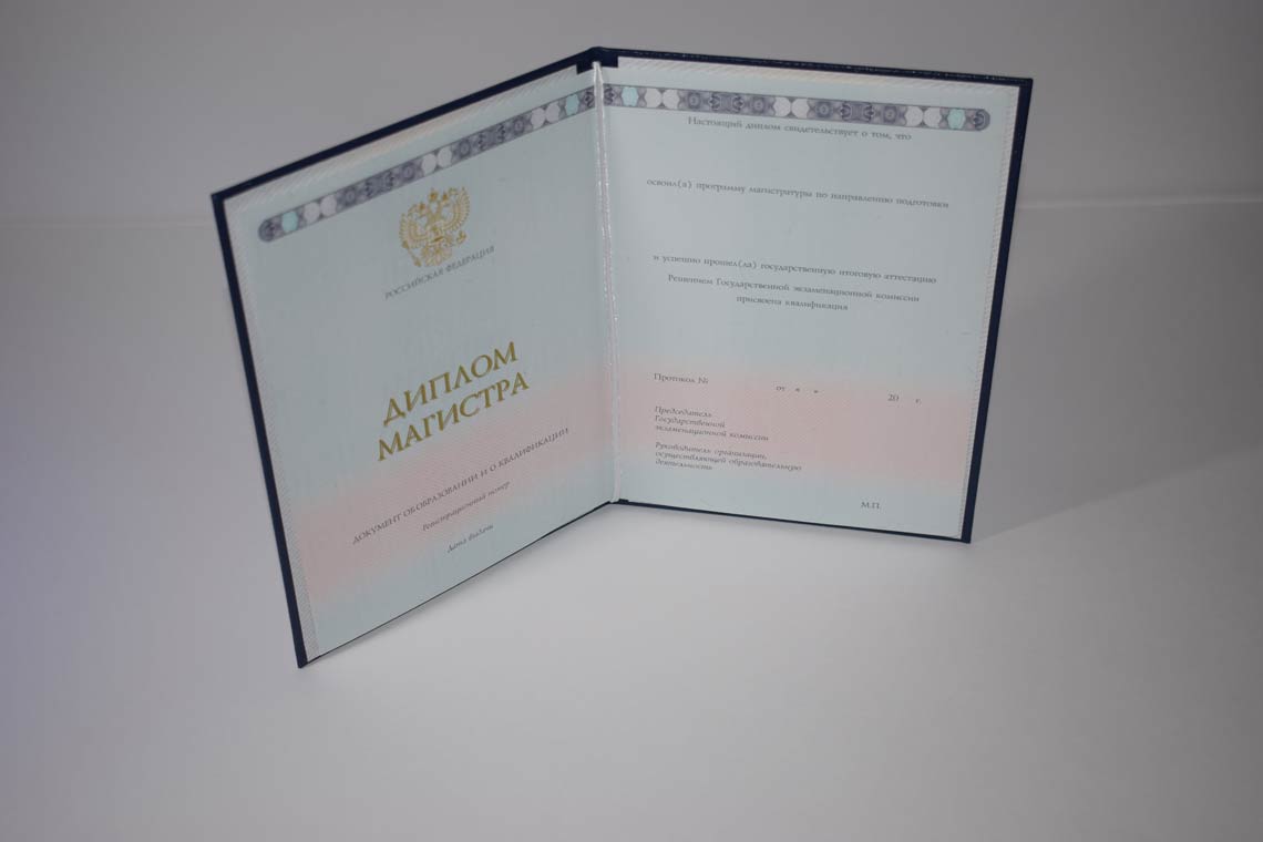 Диплом Магистра с 2014-2025 в Камышине
